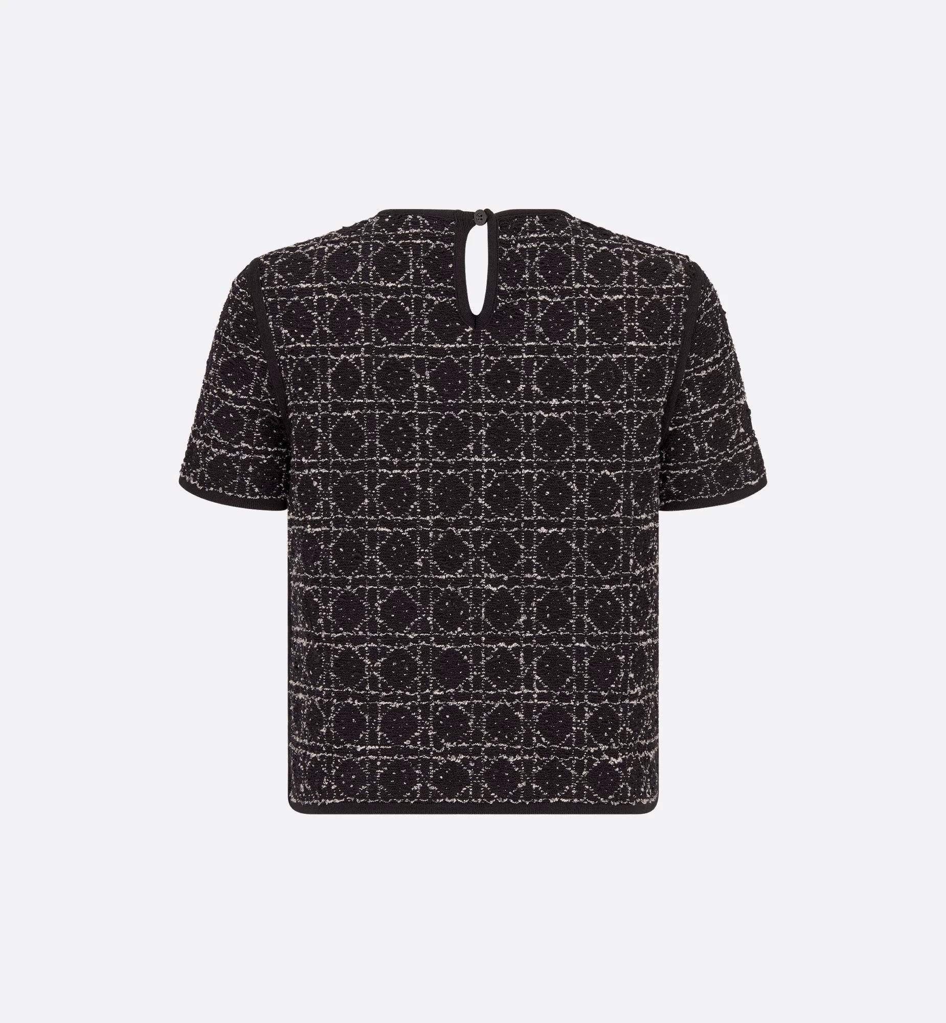 Dior Macrocannage Short-Sleeved Top