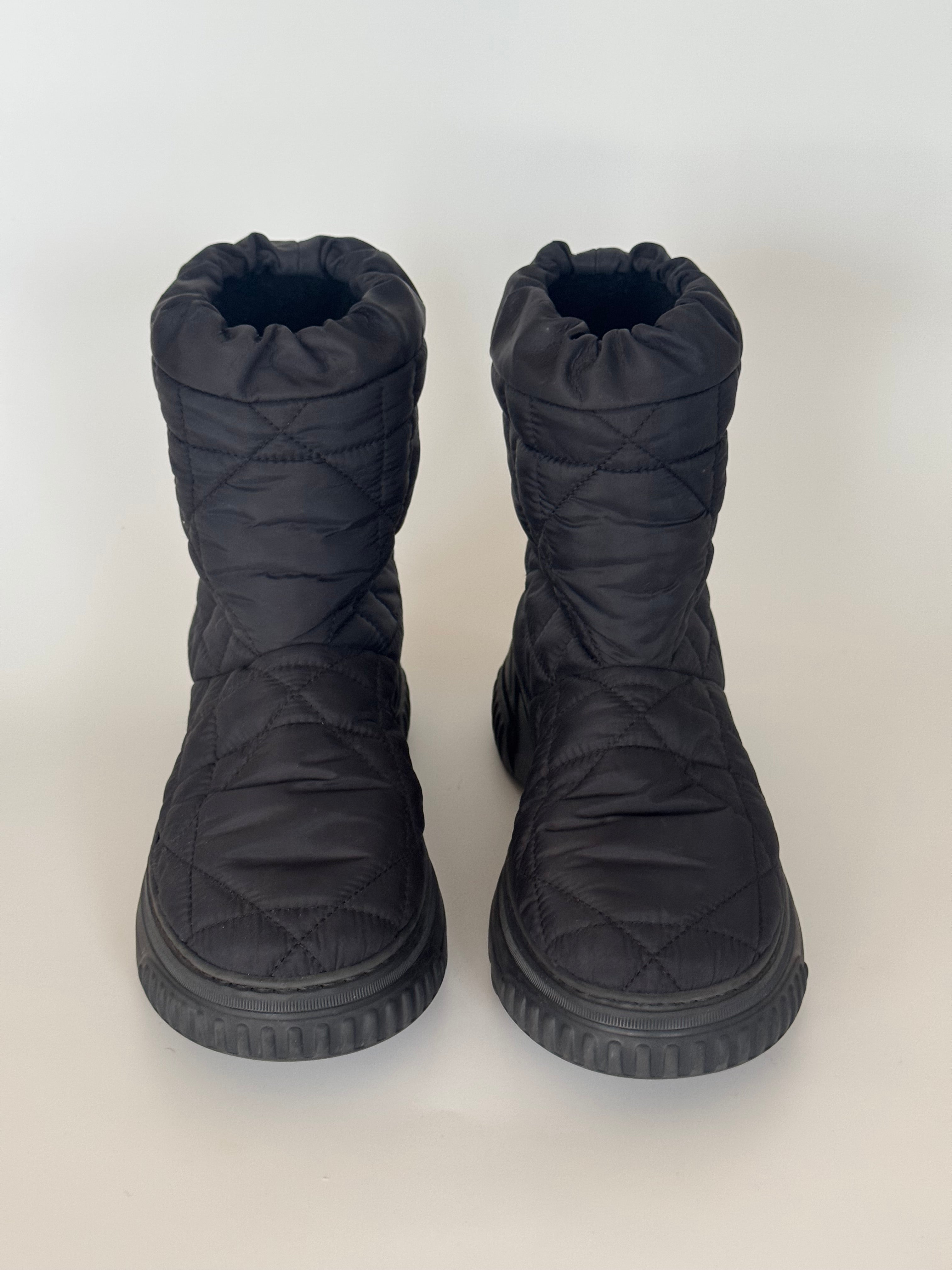 Christian Dior Cannage Nylon Boots