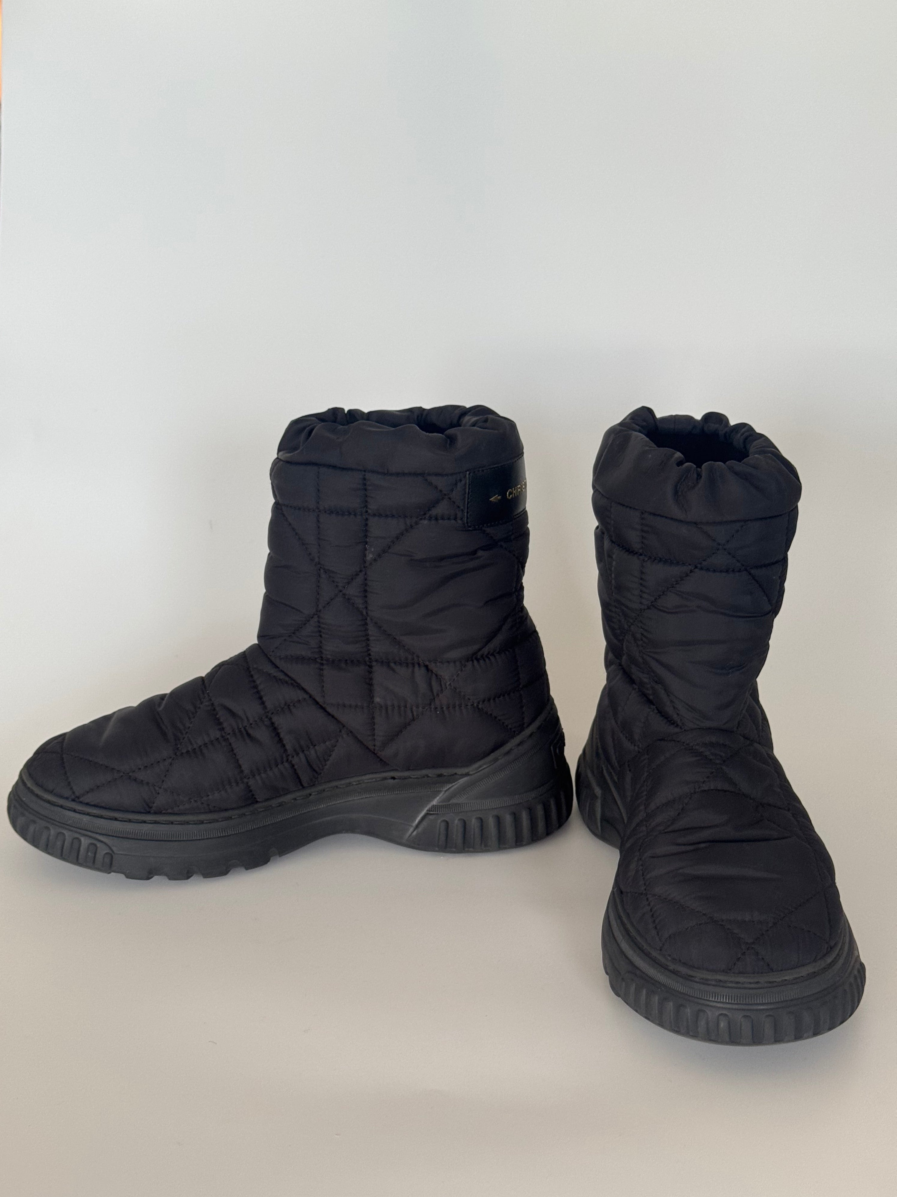 Christian Dior Cannage Nylon Boots
