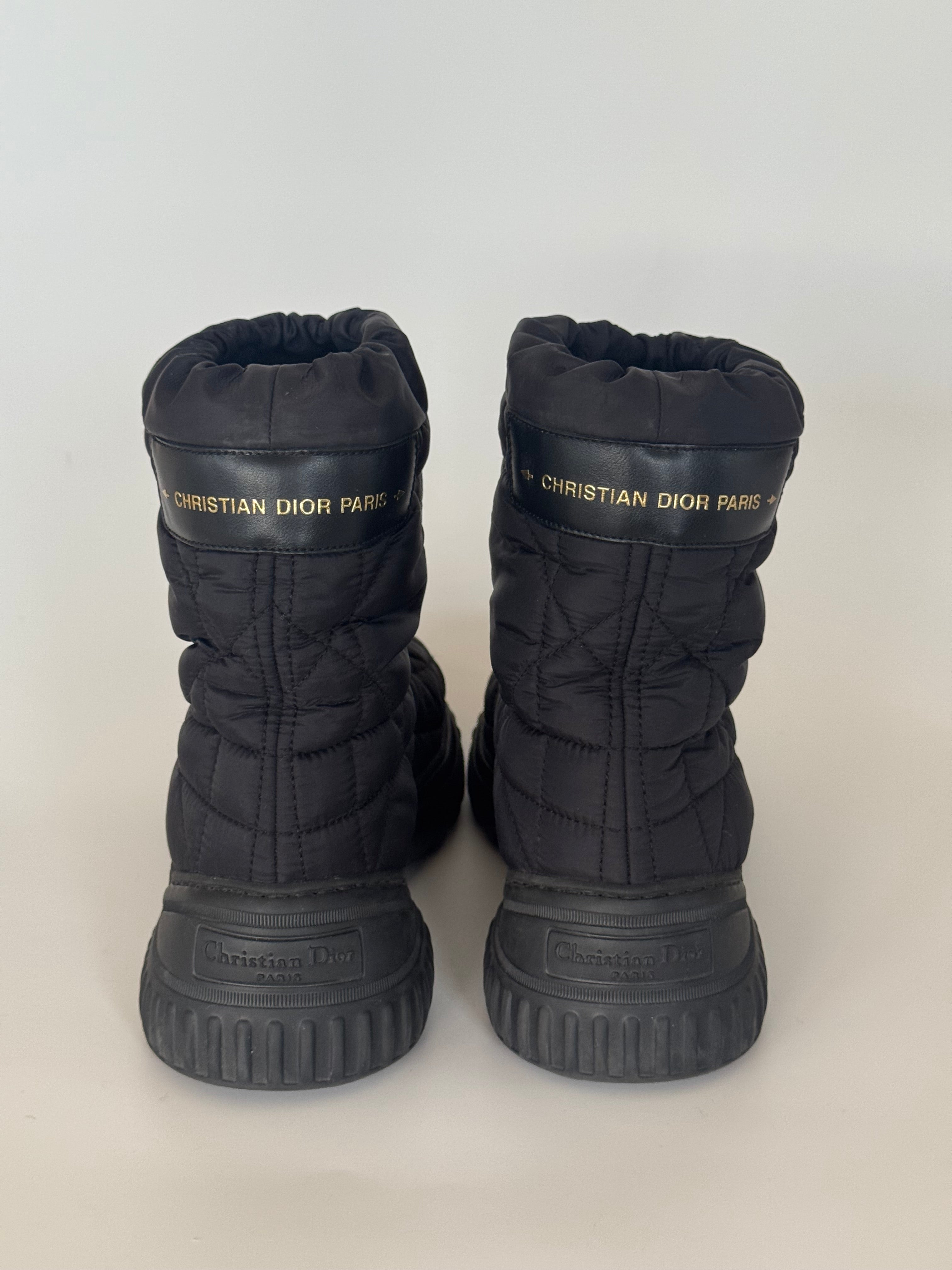 Christian Dior Cannage Nylon Boots