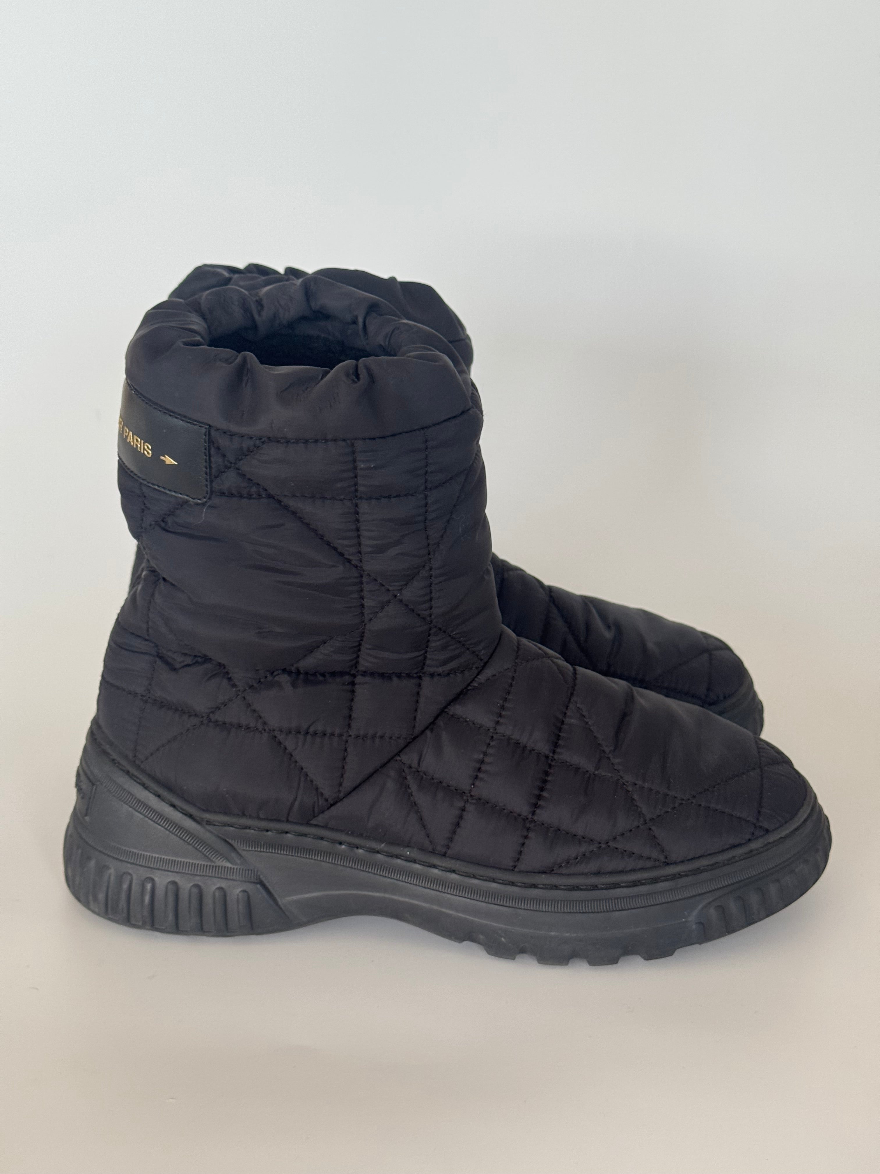 Christian Dior Cannage Nylon Boots