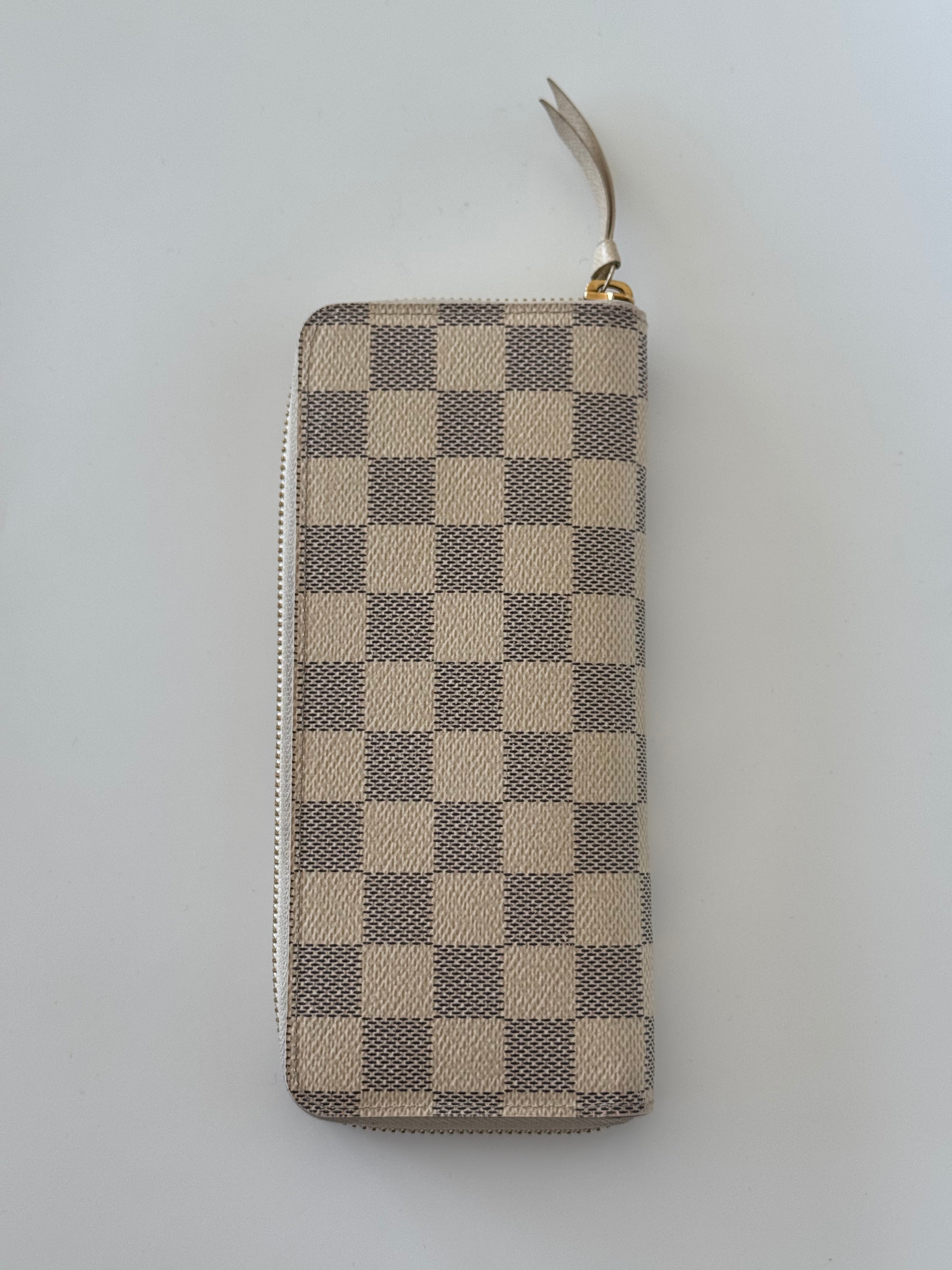 Louis Vuitton Zipper Wallet Damier Azur