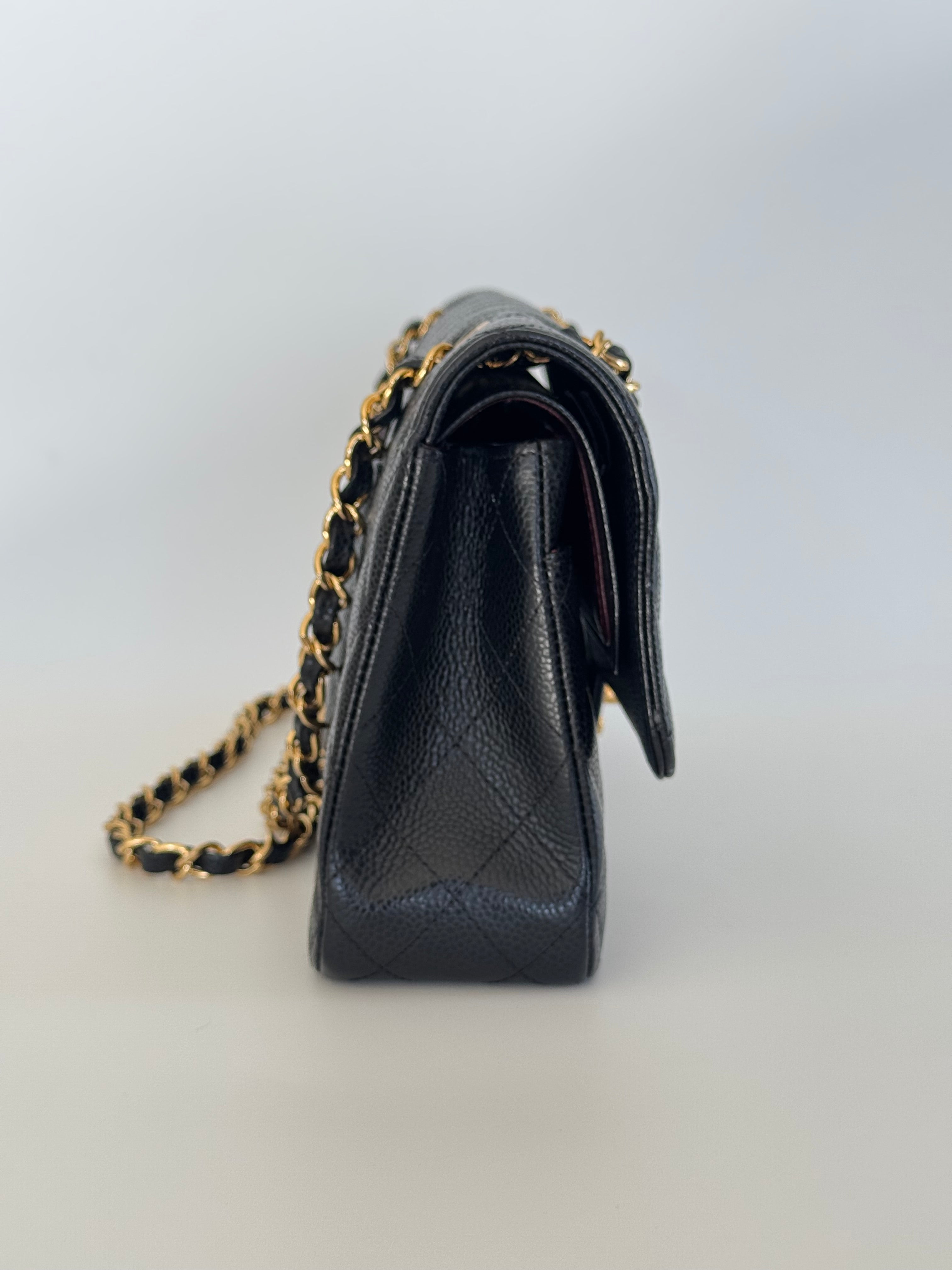 Chanel Classic Flap Bag Black Caviar