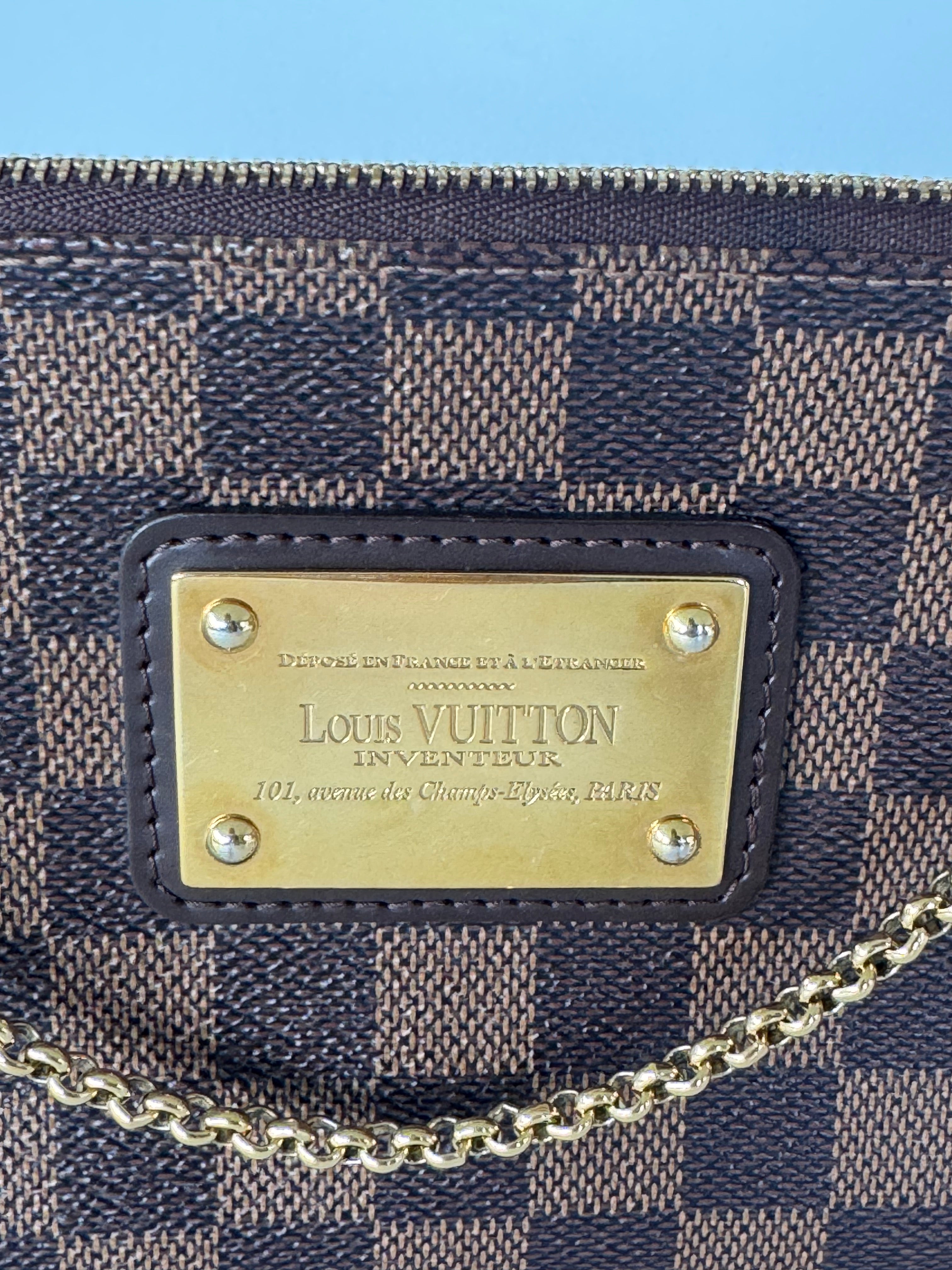 Louis Vuitton Damier Ebene Eva Pochette
