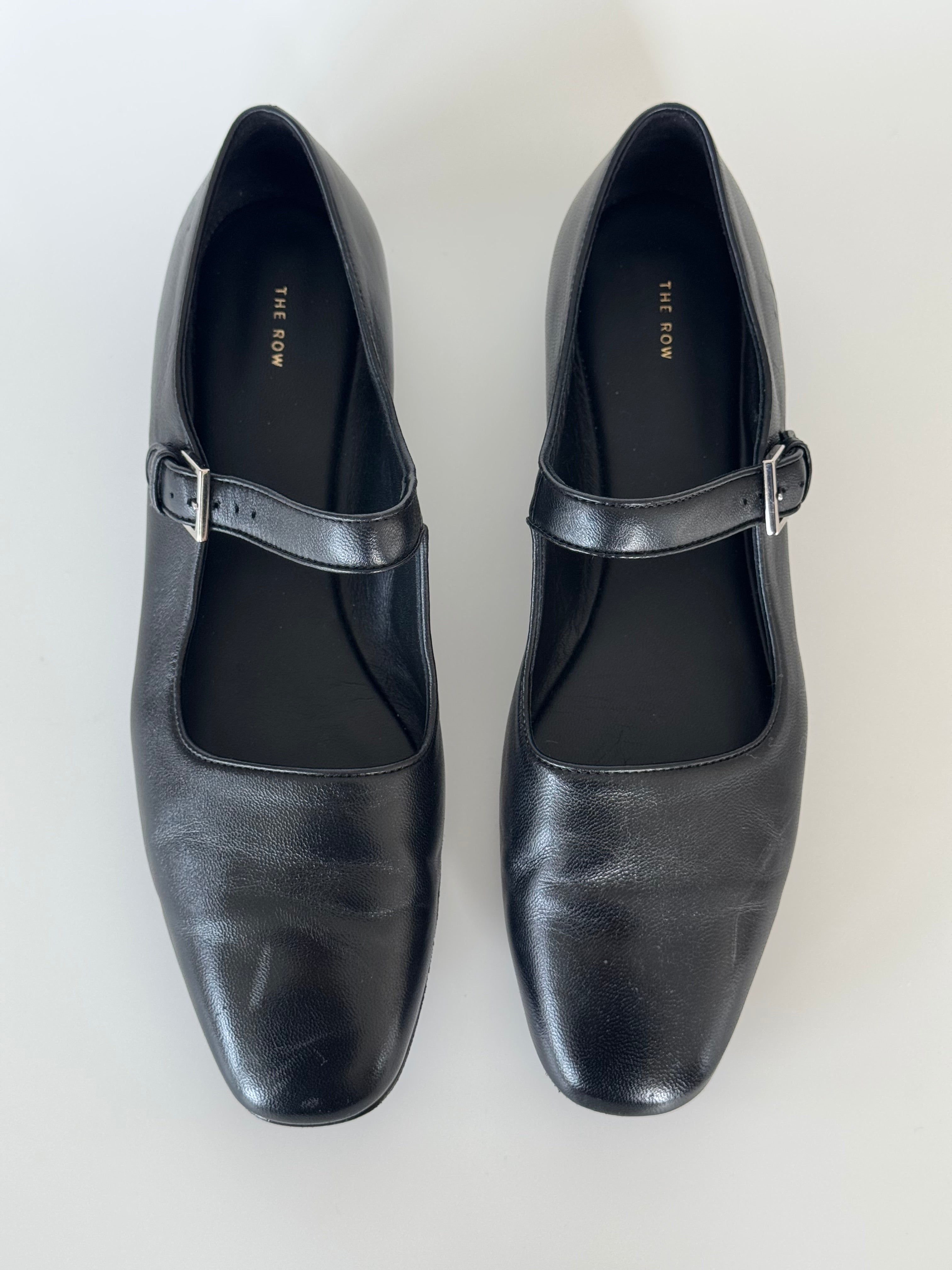 The Row Ava Mary Jane Flats