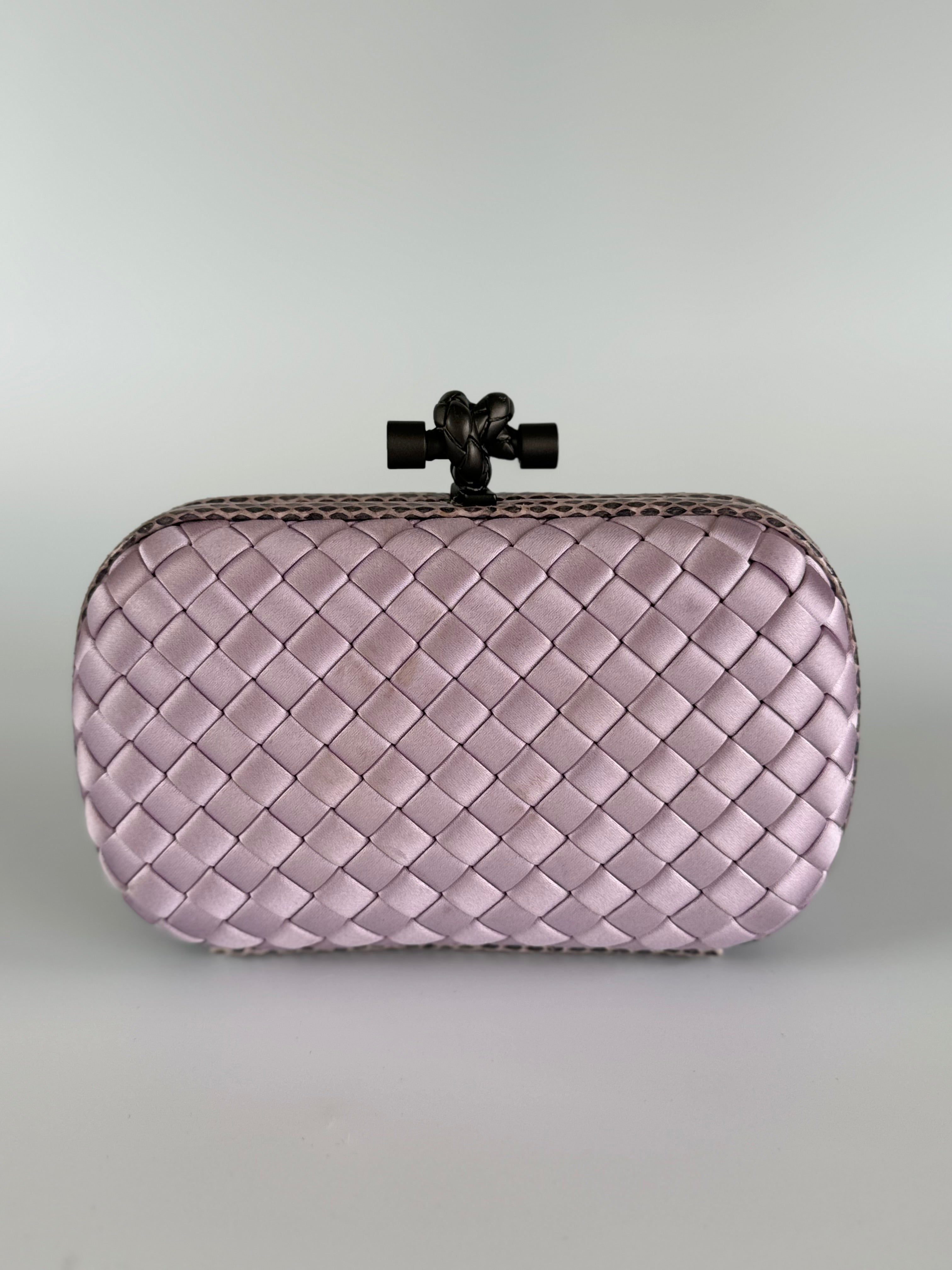 Bottega Veneta Silk Knot Clutch