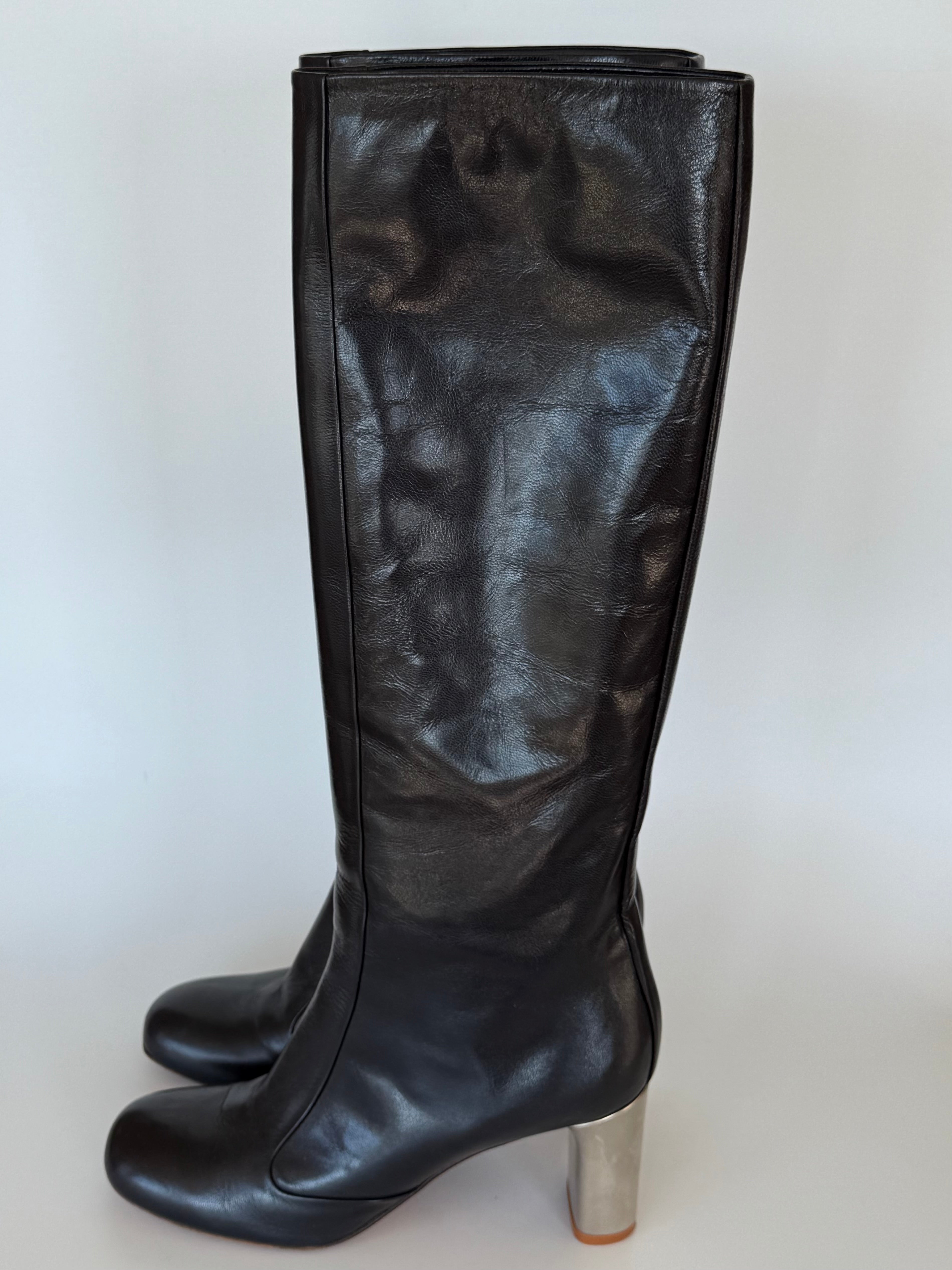 Celine Leather Boots