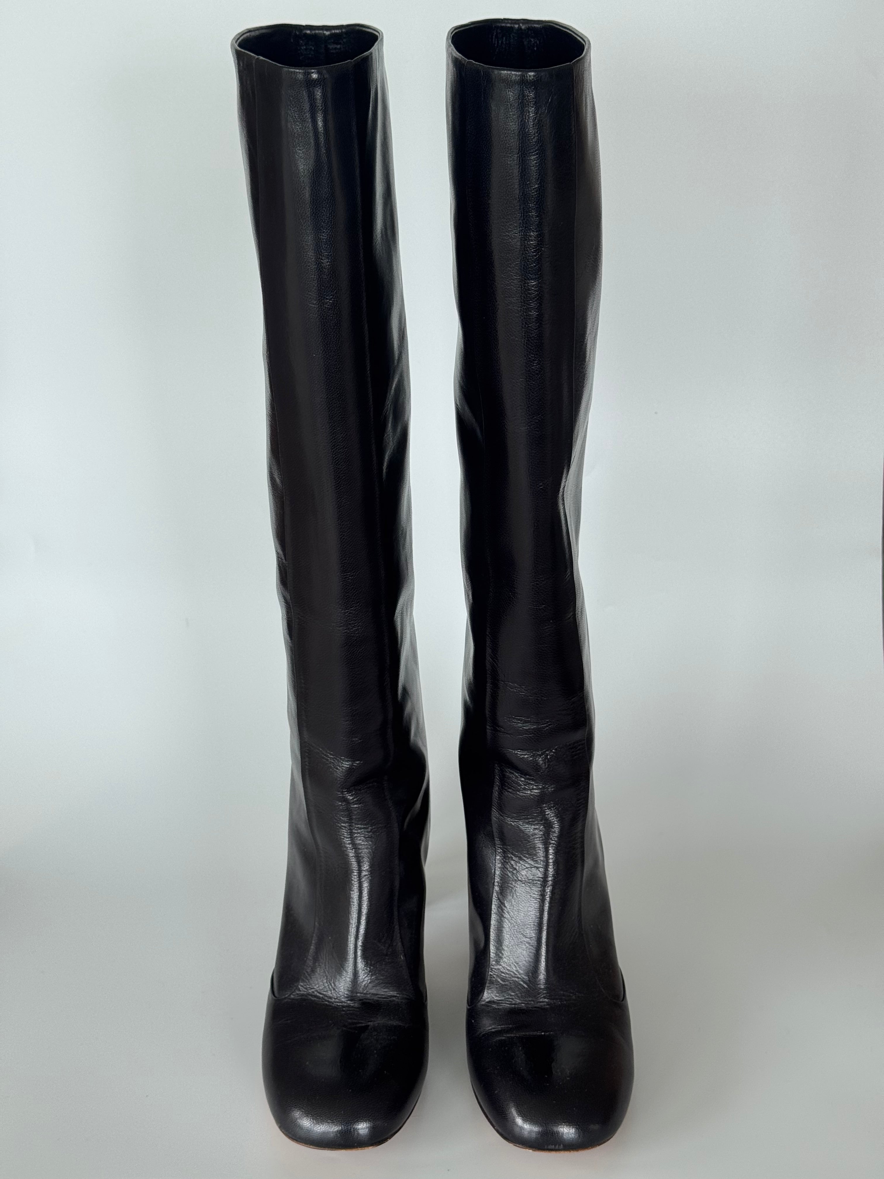 Celine Leather Boots