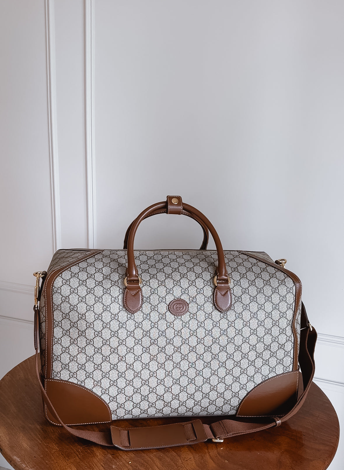 Gucci Supreme Duffle Bag