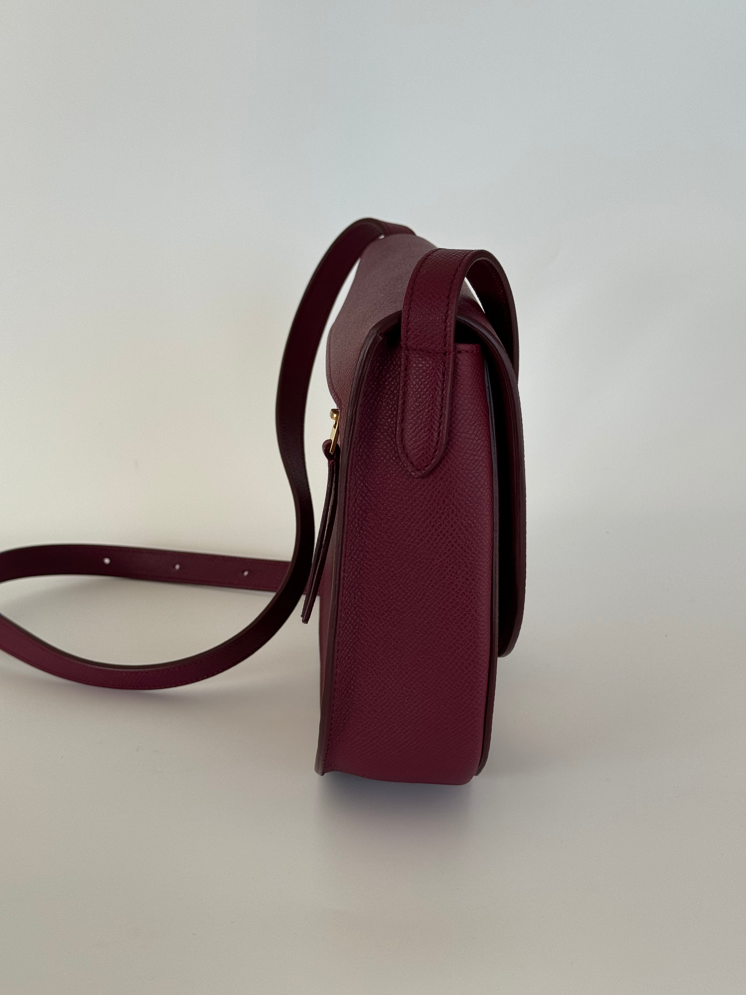 Celine Leather Trotteur Medium