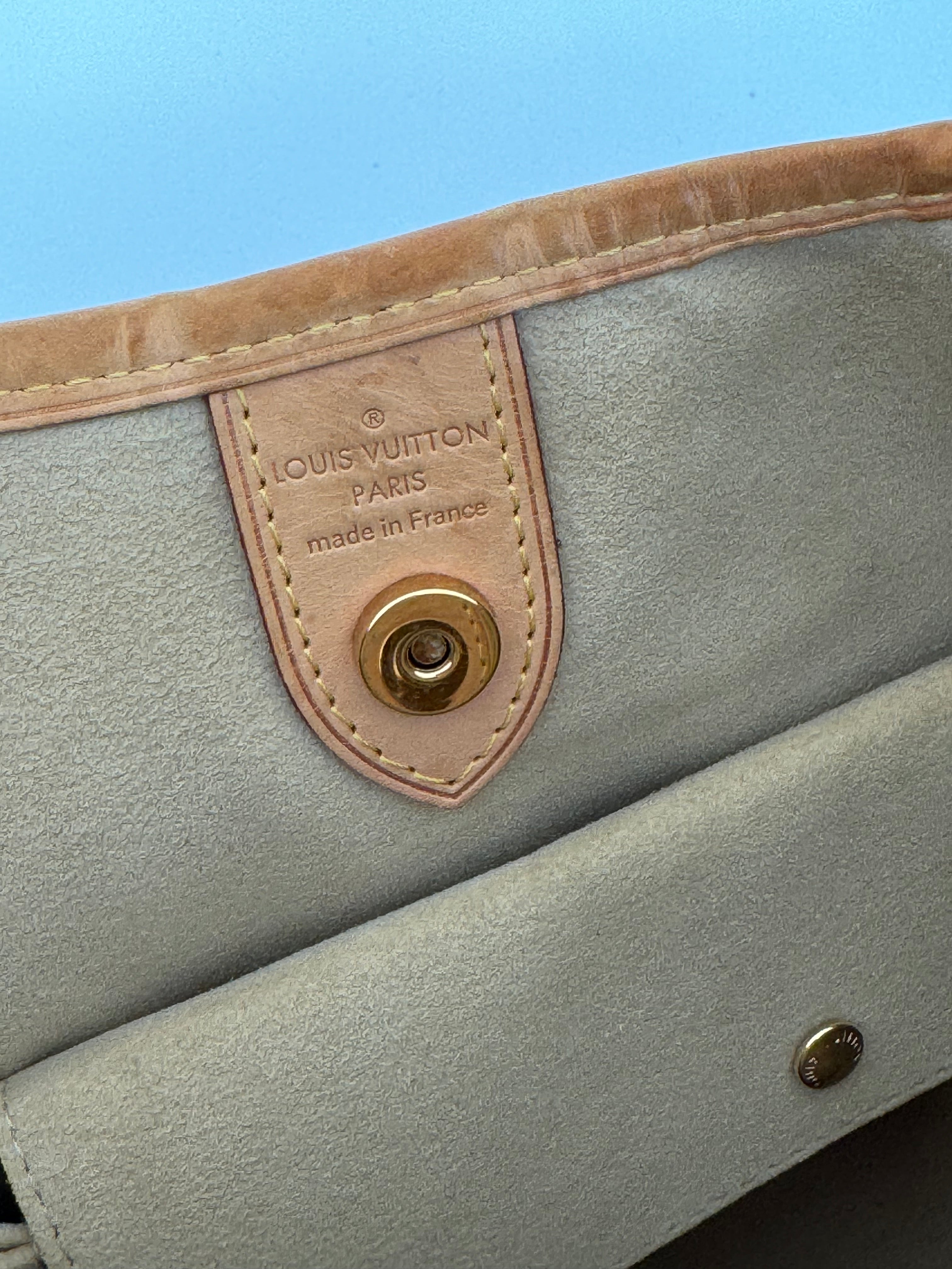 Louis Vuitton Galleria PM Damien Azure