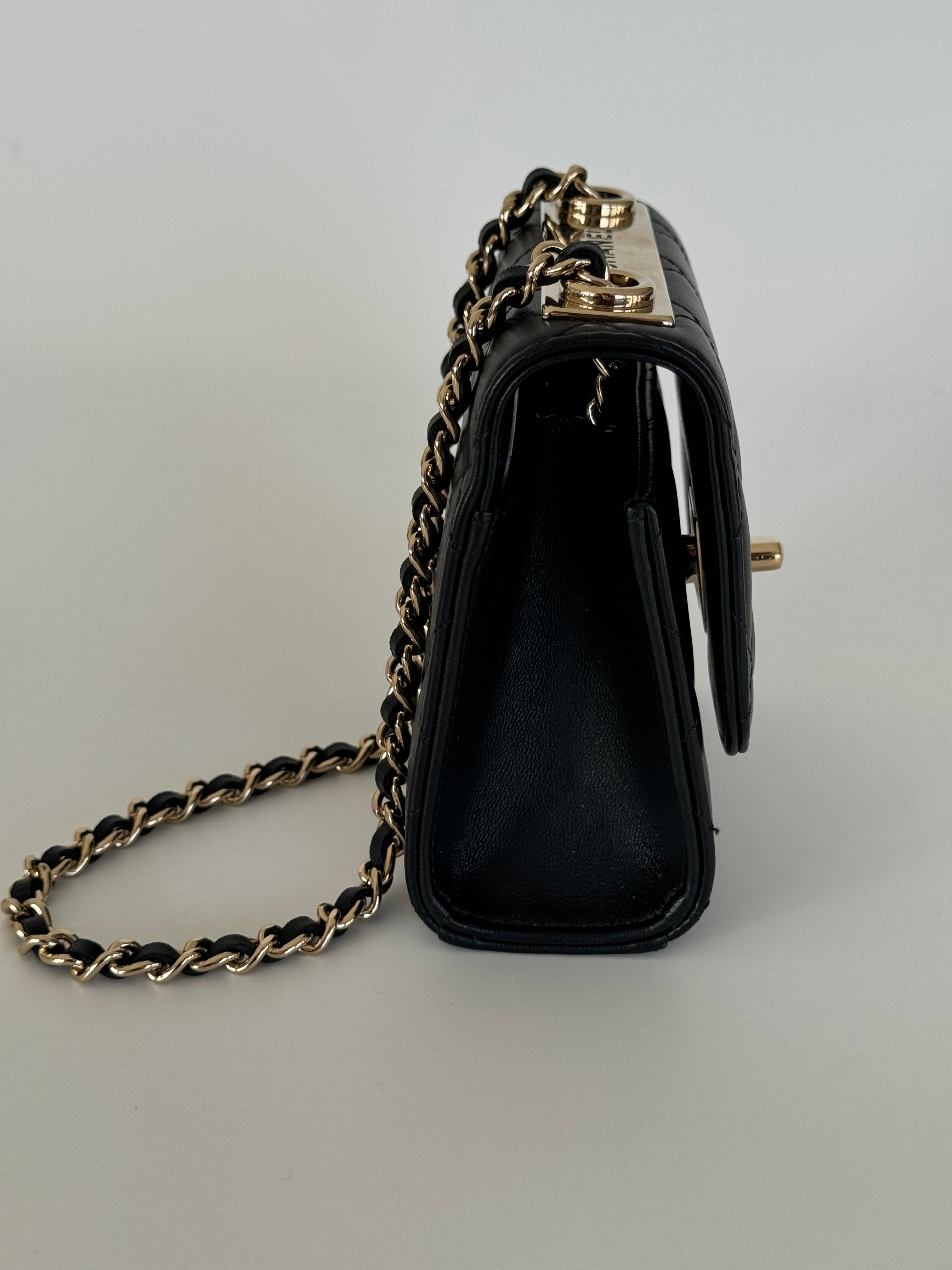 Chanel Mini Trendy CC Wallet on Chain