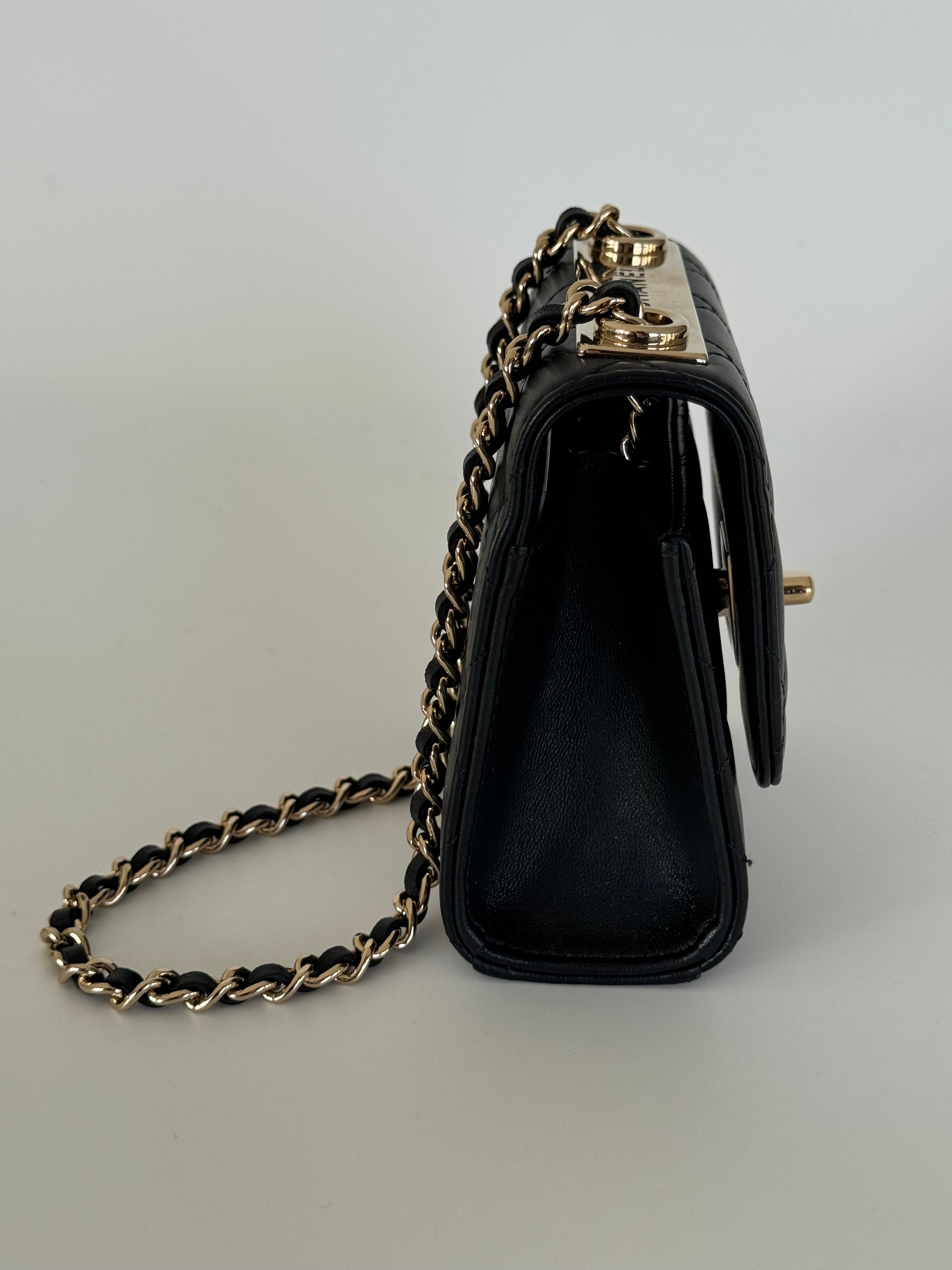 Chanel Mini Trendy CC Wallet on Chain