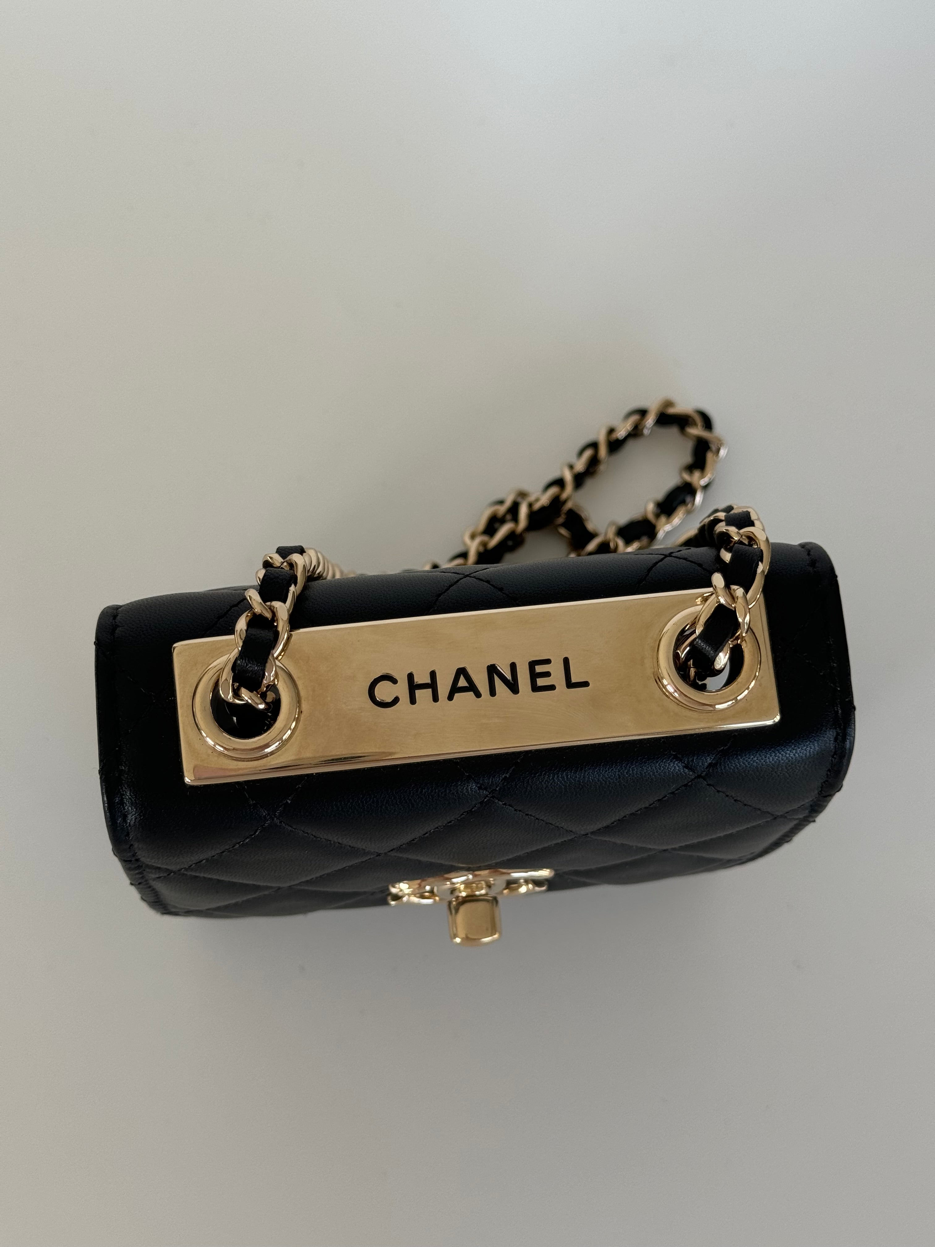 Chanel Mini Trendy CC Wallet on Chain