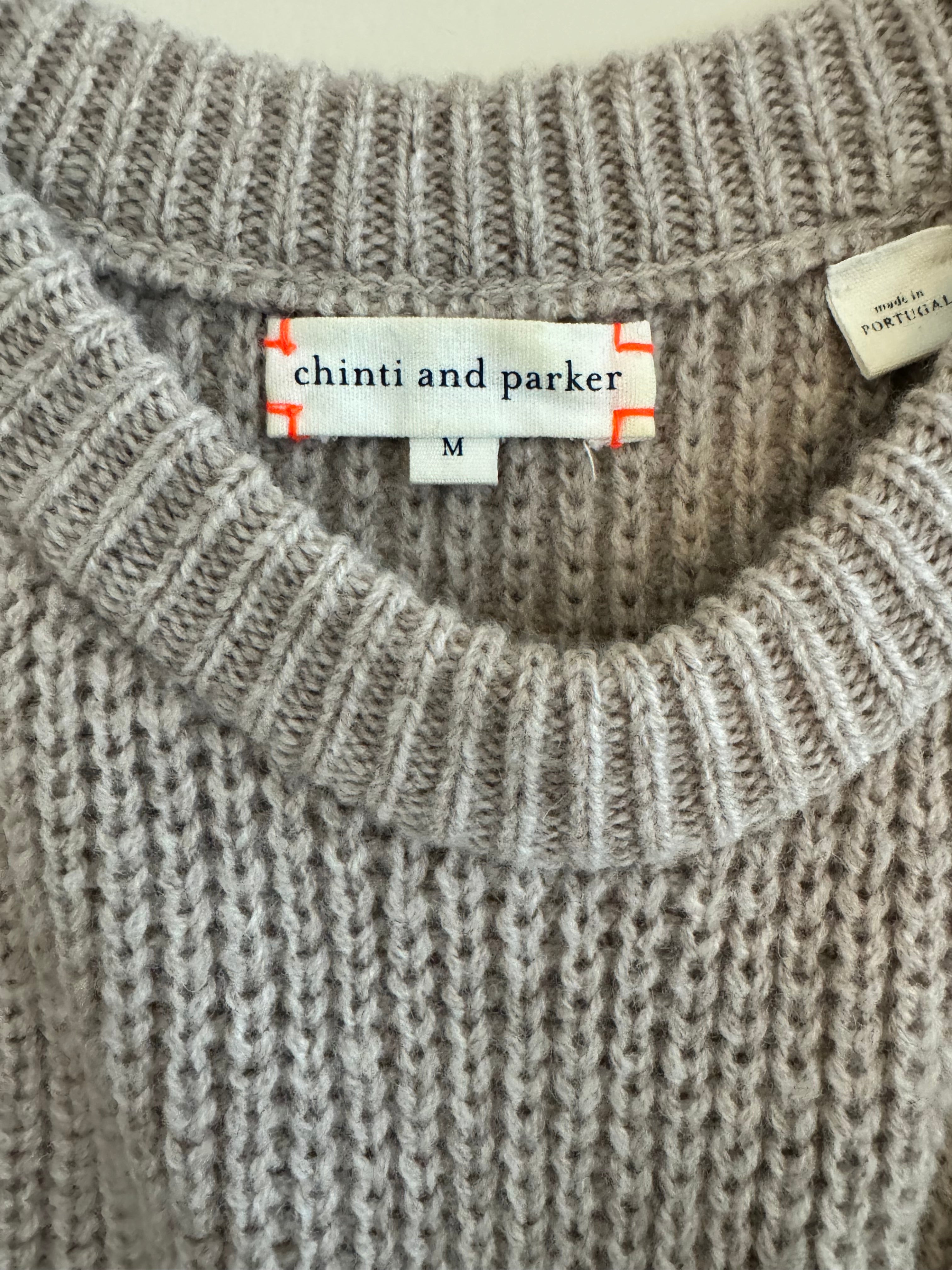 Chinti & Parker Cable-Knit Wool Sweater
