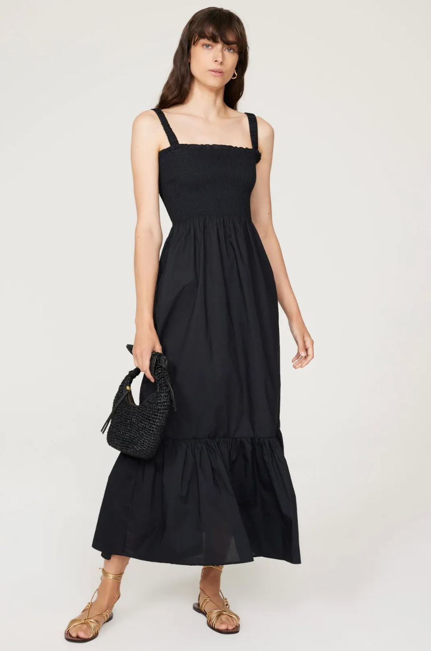black nap dress Hill House Anjuli in Crepe Band size:110 dress-long-tunic Fall 2016 Fashion Trend: Hill House offers impeccable
