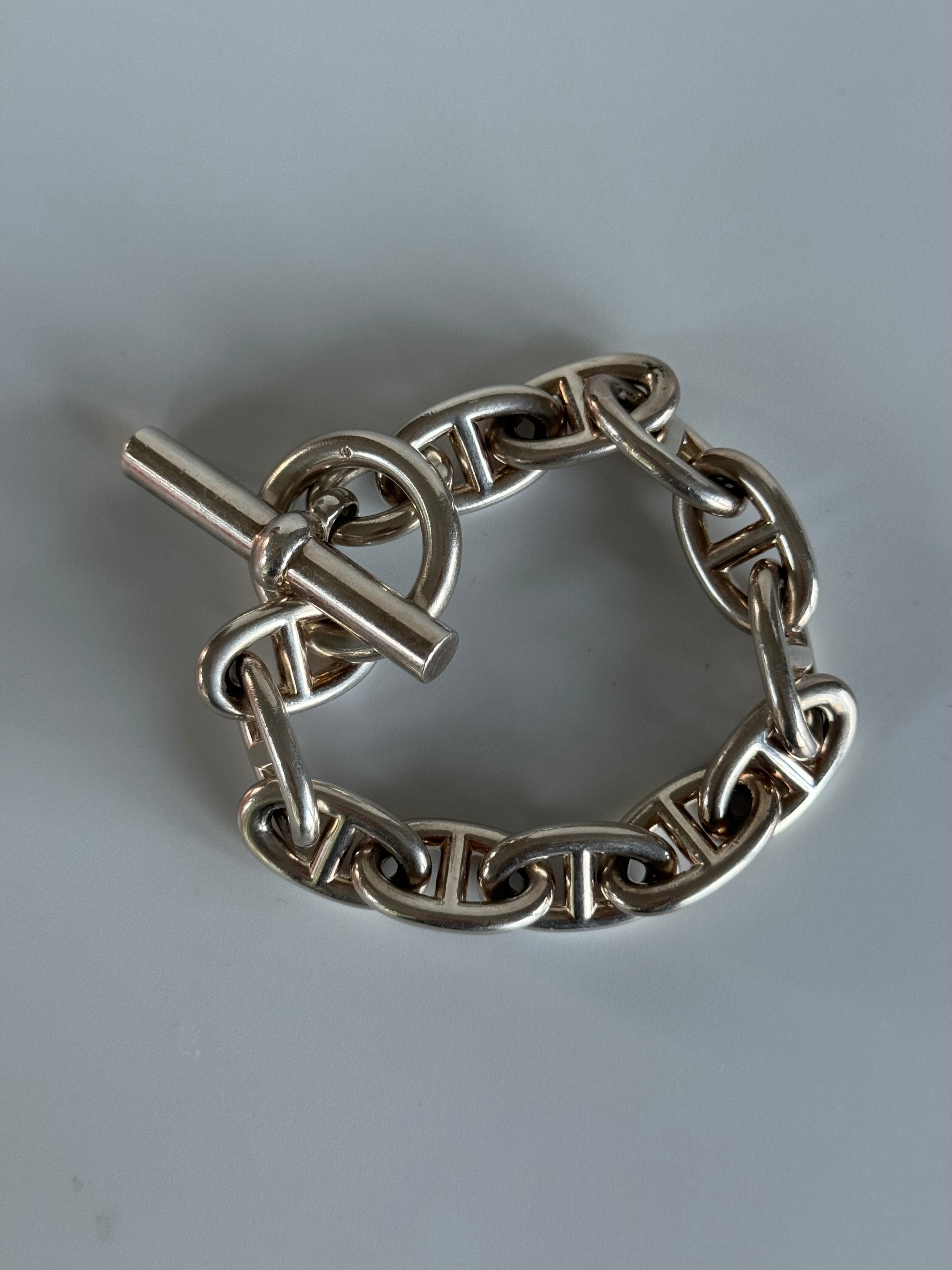 Hermes D'ancre Link Bracelet