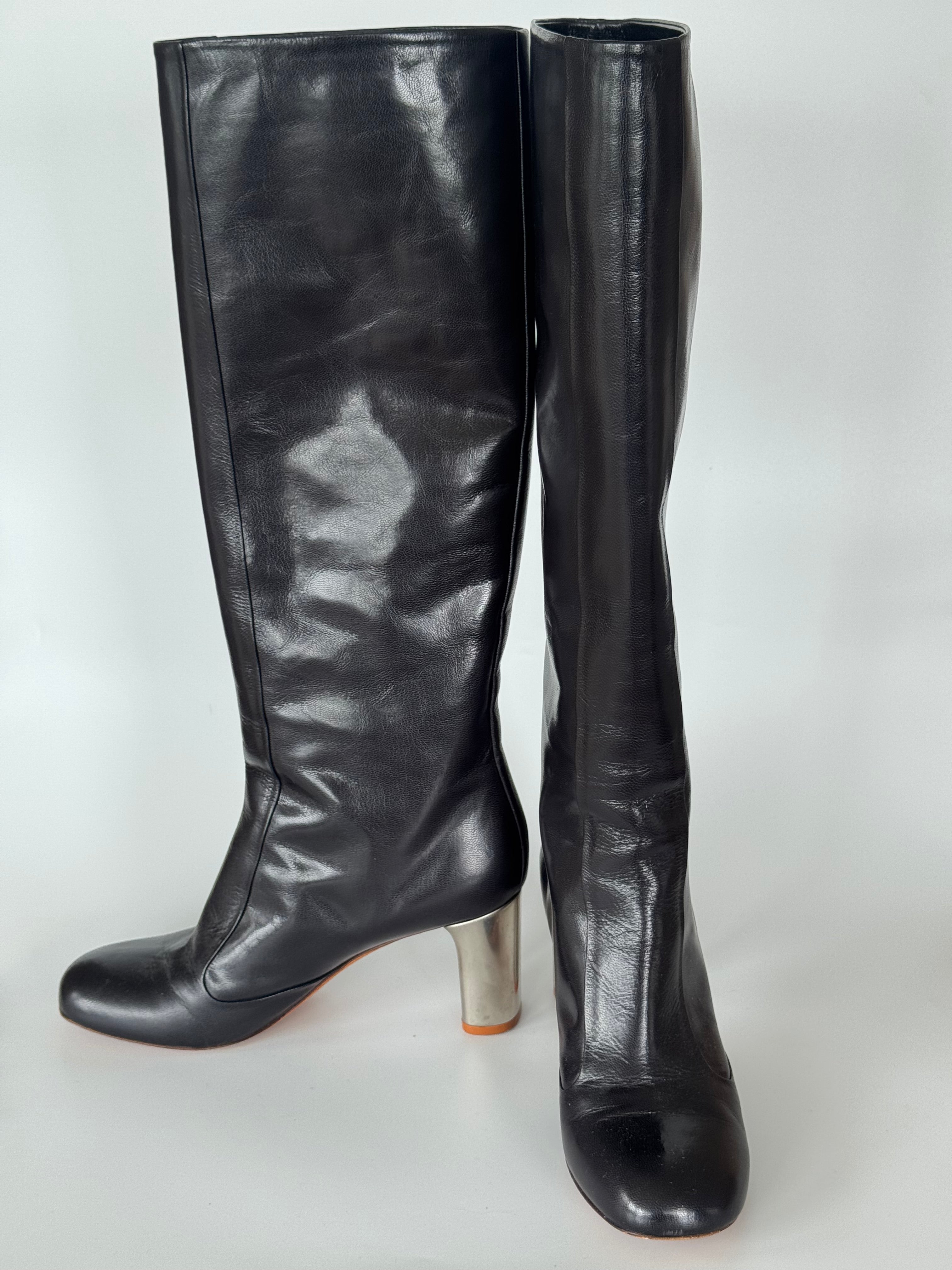 Celine Leather Boots